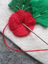 Bell Felt Holiday Ornament DIY Kit 
