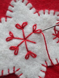 Ball Felt Holiday Ornament DIY Kit 