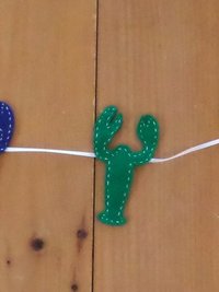 Maine Lobster Felt Garland DIY Sewing Kit 