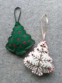 Tree Felt Holiday Ornament DIY Kit 