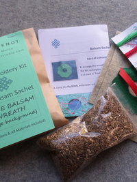 Maine Balsam Fir Wreath Sachet DIY Kit