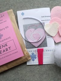 Heart Felt Holiday Ornament DIY Kit 