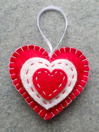 Heart Felt Holiday Ornament DIY Kit 