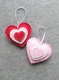 Heart Felt Holiday Ornament DIY Kit 