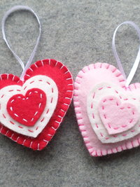 Heart Felt Holiday Ornament DIY Kit 