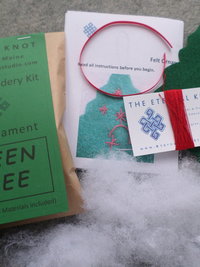 Tree Felt Holiday Ornament DIY Kit 