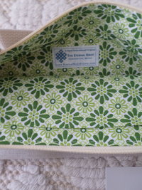 Wildflowers Hand Embroidered Linen Hand Bag