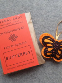 Butterfly Felt Ornament DIY Kit 