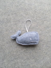 Whale Felt Ornament DIY Kit ***COMING SOON***