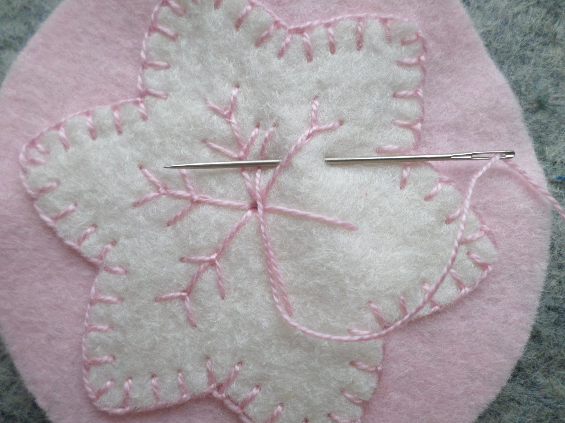 Pastel Ball Felt Holiday Ornament DIY Kit 