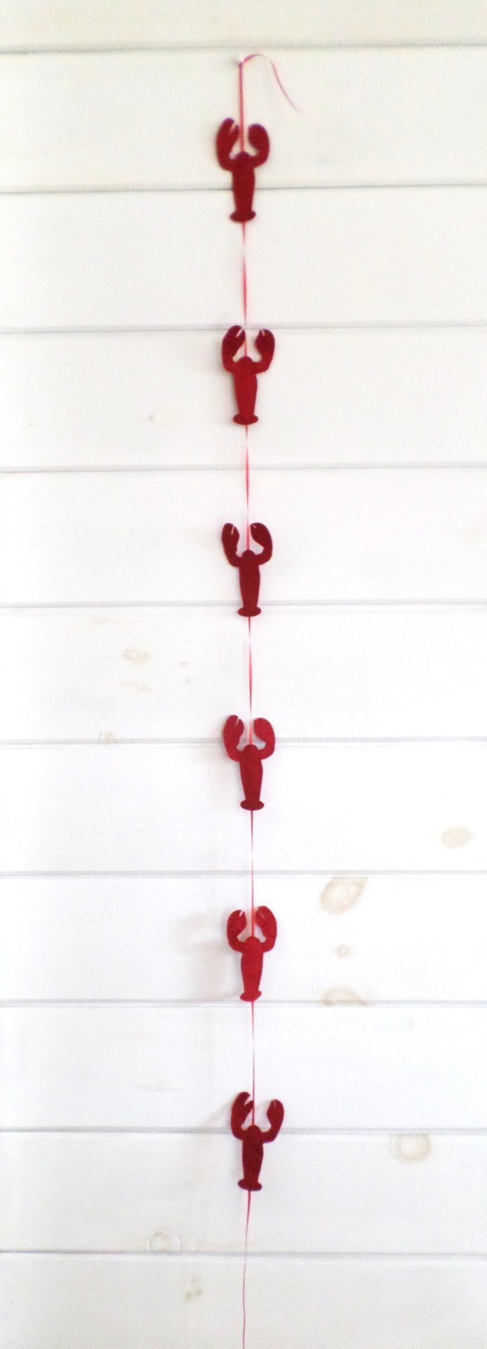 Maine Lobster Felt Garland DIY Sewing Kit 
