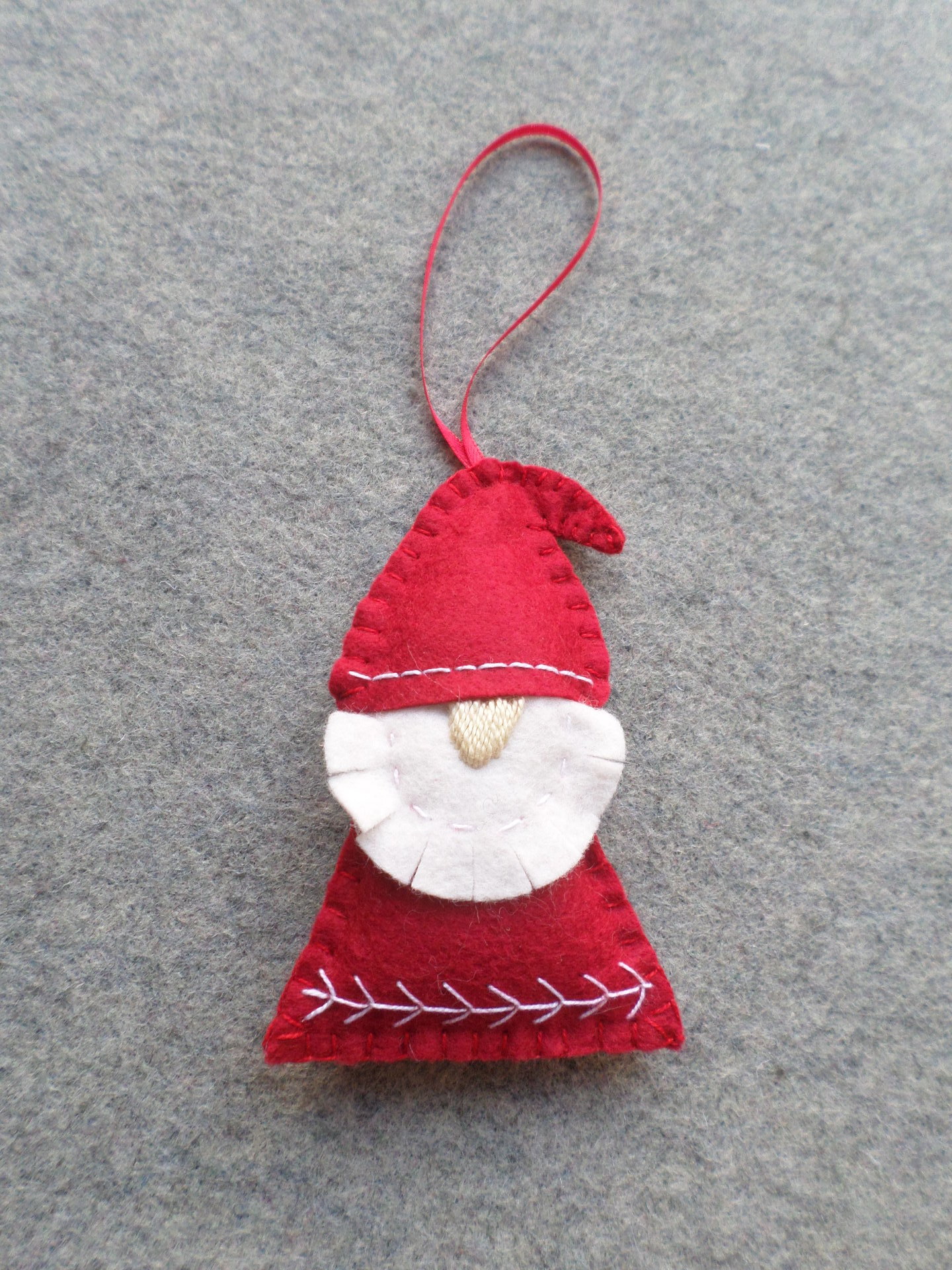 Gnome Felt Holiday Ornament DIY Kit 