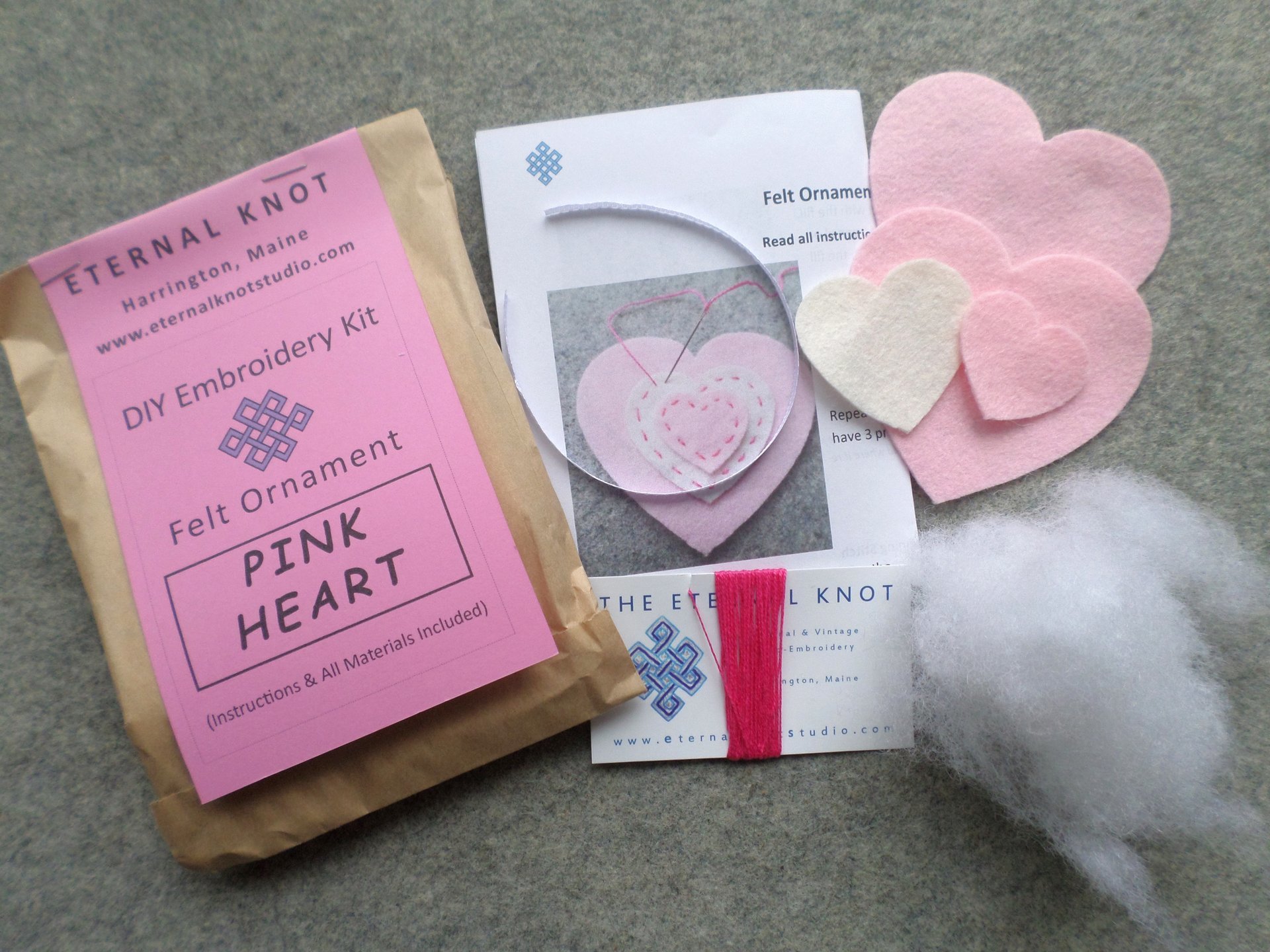 Heart Felt Holiday Ornament DIY Kit 