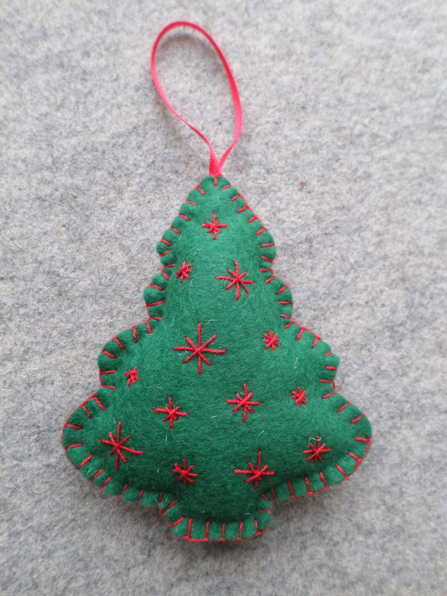 Tree Felt Holiday Ornament DIY Kit 