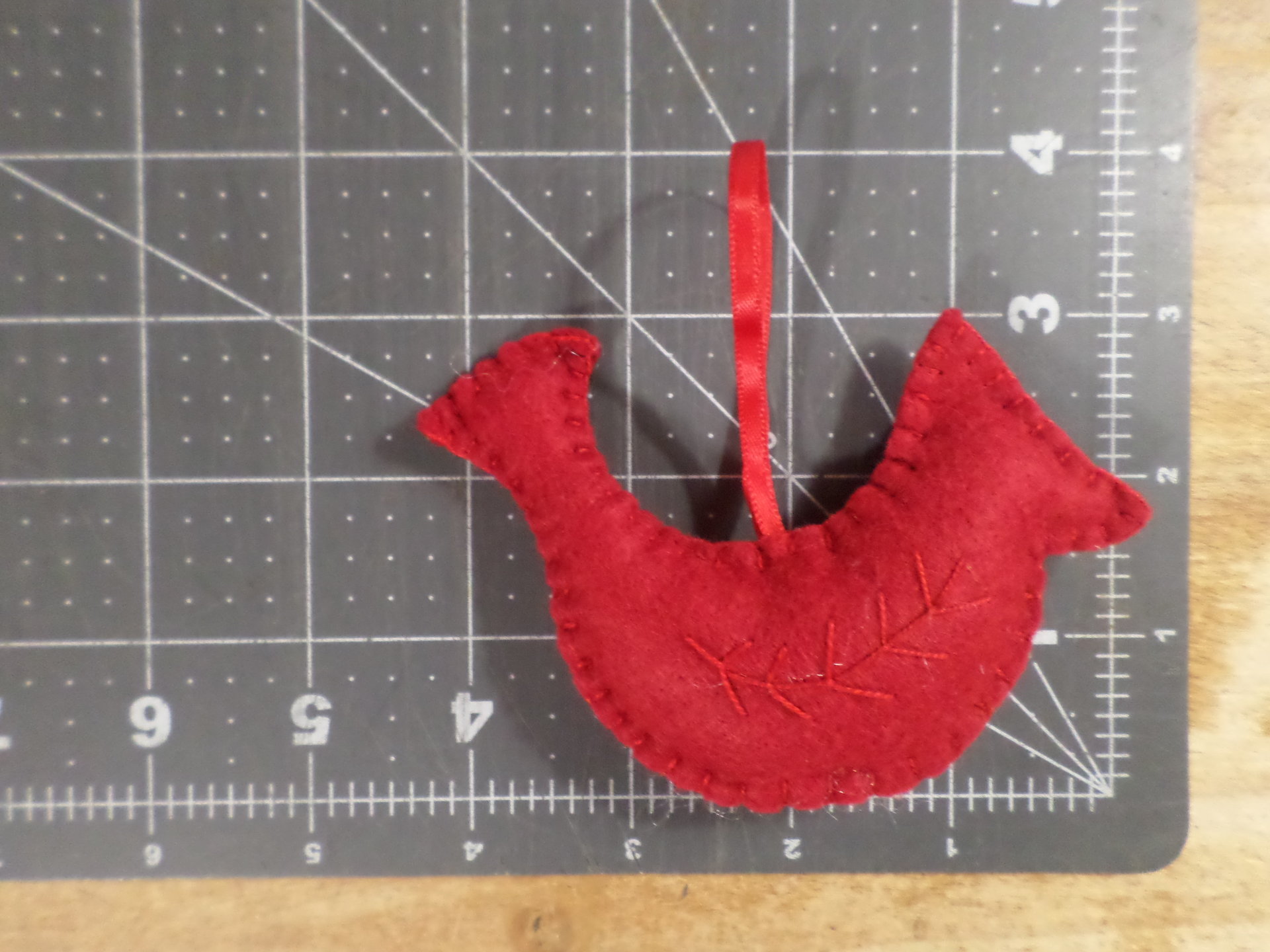 Set of 4 Bird Felt Ornaments DIY Kit 