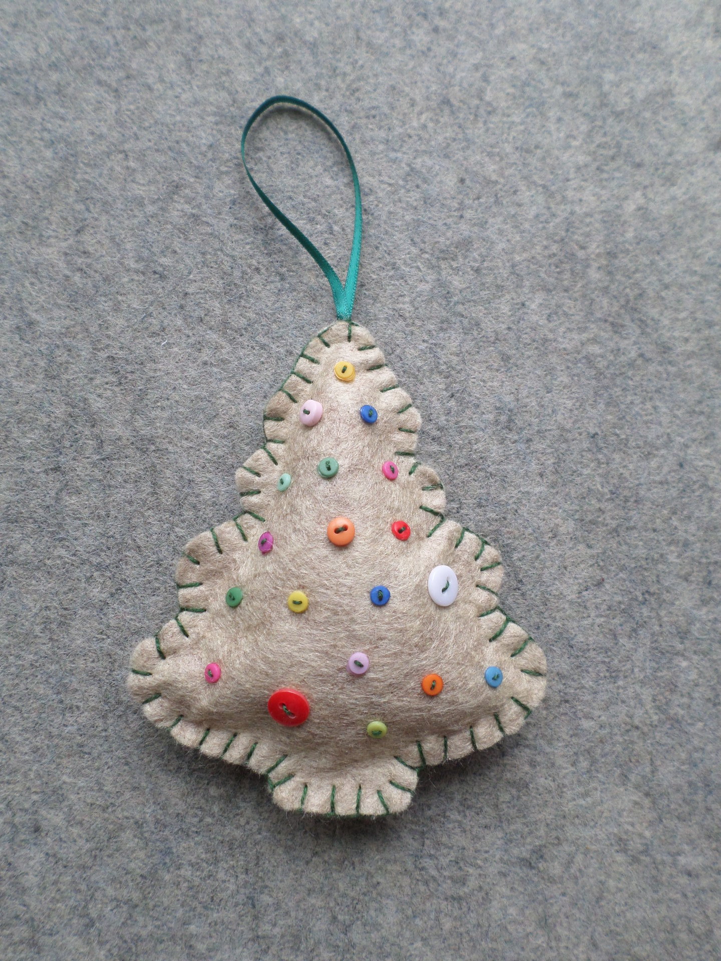 Maine Balsam Fir Tree Felt Ornament Sachet