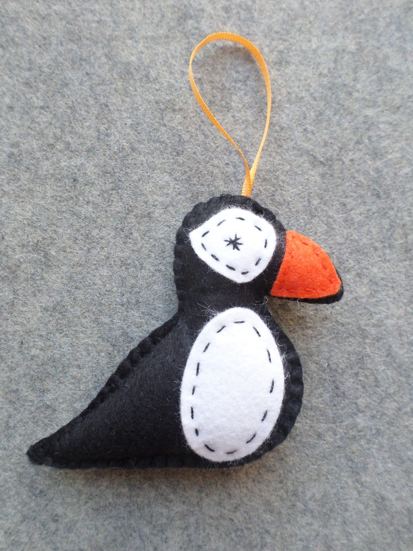 Puffin Felt Ornament